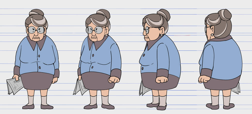 Character Turn Around