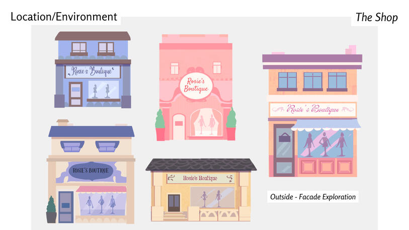 Boutique Facade Exploration